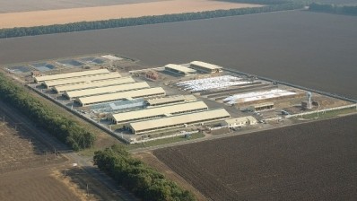 The Kuban Agro facility in Ust-Labinsk, southern Russia. 