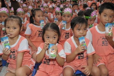 Children are encouraged to drink milk for its nutritional benefits