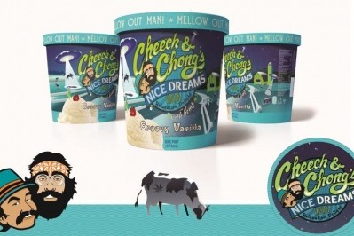 Hemp-infused Cheech & Chong relaxation ice cream set for US launch