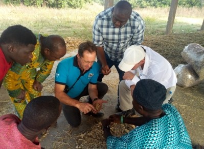 Farmer2Farmer mission to Nigeria. Pic: FrieslandCampina WAMCO
