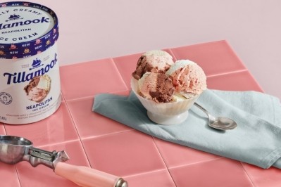 Tillamook's Neapolitan Ice Cream: 'A perfect mix of our classic Old-Fashioned Vanilla, our top-selling Oregon Strawberry and a creamy chocolate'. Image: TCCA