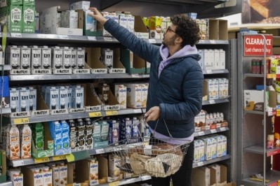 Oatly Whole, Semi and No Sugars are new shelf-stable additions to the company's EMEA offering. Image: Getty/SolStock