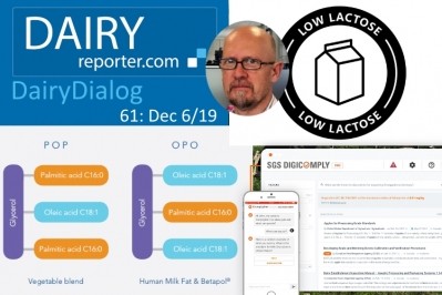 Dairy Dialog podcast 61: NZMP, SGS Digicomply and Bunge Loders Croklaan. Low lactose graphic: Getty Images/Lazuin
