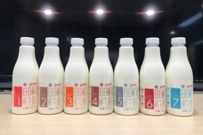 Fonterra's new launch in China, Daily Fresh, has specific labeling for each day of the week to show it is fresh.