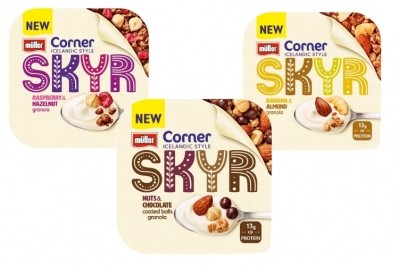 Müller Corner Icelandic Style Skyr is currently available in Co-op and Morrisons. Pic: Müller
