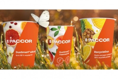 packaging.  DuoSmart is a packaging solution that combines the advantages of paper with the functionality of plastic. Pic: Paccor