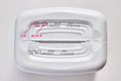 Recalled products can be identified by the 7 to 9 digit code and expiration date on the bottom of the package. Pic: FDA