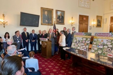 The bill was announced at the US Capitol Building on Wednesday. Pic: Idaho Dairymen's Association