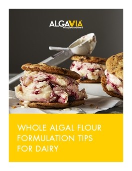 Whole Algal Flour Formulation Tips for Dairy