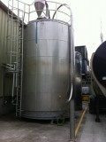 Outdoor tanks unload milk and cream at the Silver Pail plant in Fermoy, Co. Cork
