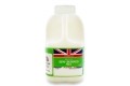 The clear milk tops will first be trialed with Aldi's own-label semi-skimmed milk. Image: Aldi